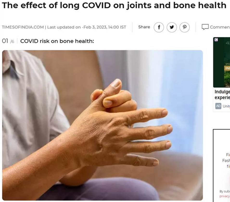 Dr. Rajeev Verma on Times of India