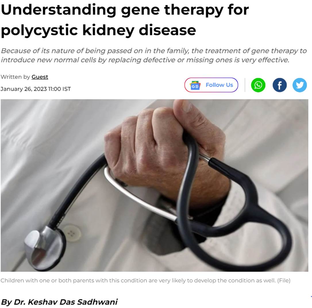 Dr. Keshav Das Sadhwani on Financial Express