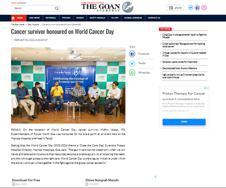 Manipal Hospitals, Goa on The Goan