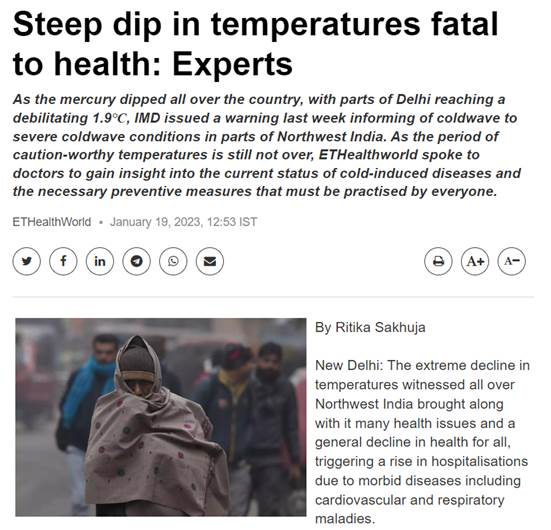 Dr. Amitabh Ghosh on ET Healthworld