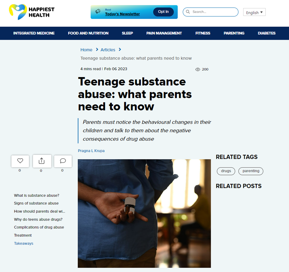 Dr. Krithishree Somanna on Happiest Health