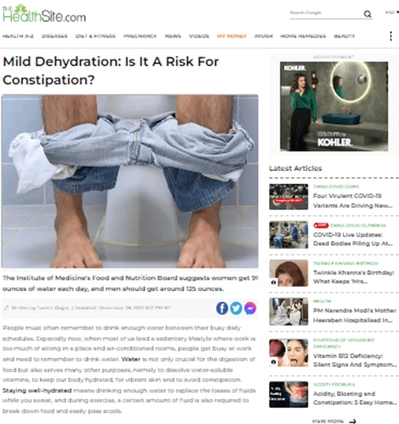 Dr. Aruna Mallya in The Health Site