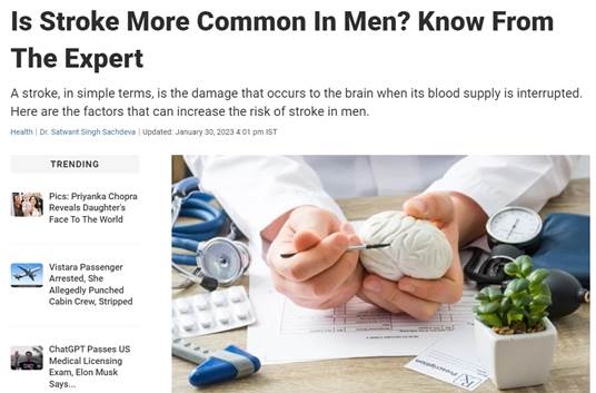 Dr. Satwant Singh Sachdeva on NDTV